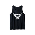 (Pack Of 3) Men’s Bull Print Sleeveless Cotton Workout (Gym) Vest (Black/Yellow/White). 