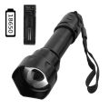 2025 NEW BORUiT T20 Infrared IR 850nm Night Vision LED Tactical Flashlight Zoom IPX6 Waterproof Torch Use 18650 Battery Hunting Lantern. 