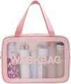 Waterproof PVC Travel Organizer Cosmetic, Toiletry Storage Wash Bag  for Bath Accessories & Grooming Kit (Set of 1 Bag ). 