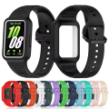 2025 New Watch Strap + Protective Case For Samsung Galaxy Fit 3 / Huawei Band 8 9 NFC Wrist Band Bracelet Silicone SmartWatch Watchband. 
