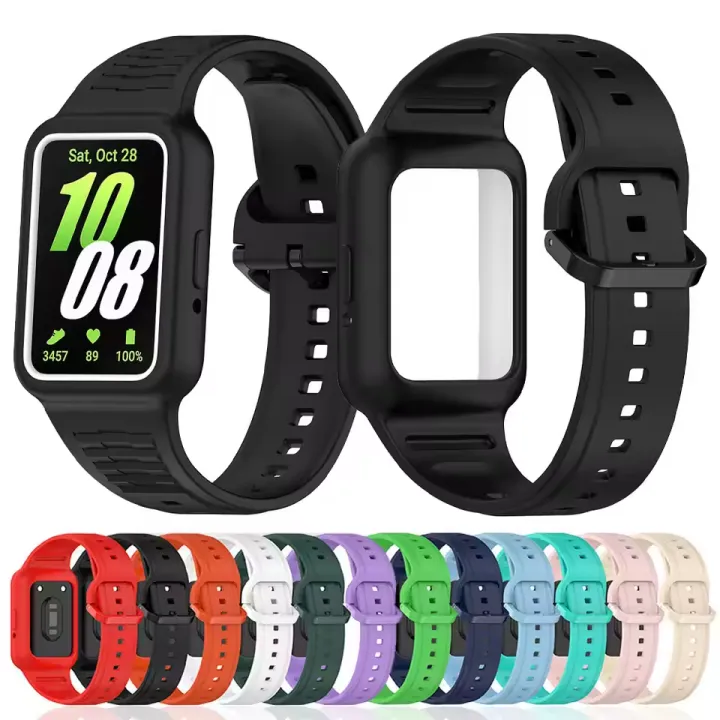 2025%20New%20Watch%20Strap%20+%20Protective%20Case%20For%20Samsung%20Galaxy%20Fit%203%20/%20Huawei%20Band%208%209%20NFC%20Wrist%20Band%20Bracelet%20Silicone%20SmartWatch%20Watchband%20-%20Image%202