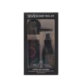 Hair Fibers 3-in-1 Kit Set, with 25g Hair Rebuilding Fibers, Perfect Fit Spray Applicator Pump Nozzle&Hair Fibers Styling Spray Black Color. 