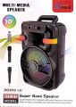 Outdoor Portable Speaker system Powered BT DJ Party Speaker 10 Inch. 
