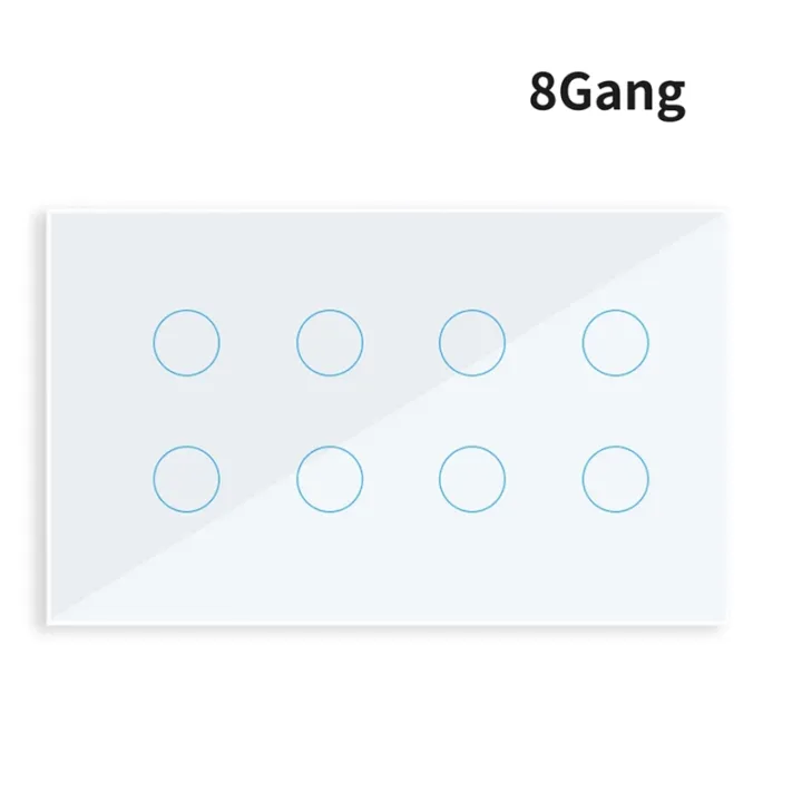 WIFI%20Smart%20Touch%20Light%20Wall%20Switch%20Interruptor%20Glass%20Panel%208%20Gang%20Tuya%20Smart%20Life%20for%20Alexa%20Home%20White%20-%20Image%206