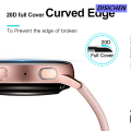 DISICHEN Curved Edge Screen Protector On For Samsung Galaxy Watch Active 2 Smartwatch 40mm 44mm Protective Soft TPU Clear Film Full Cover. 