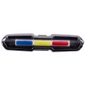 ZOROOM 3X USB Rechargeable Front Rear Bicycle Light Lithium Battery LED Bike Taillight Cycling Helmet Light. 