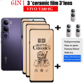 Uonevic Lens Protective Film VO Y20 Protective Film VI/Matte Ceramic Film 5G Clear Porcelain Film VIVM 6-in-1 Hot Selling Ceramic BLKNAIO Y200 Purple Glass Screen 0 5G Privacy Ceramic Tempered Glass Mobile Phone Camera. 