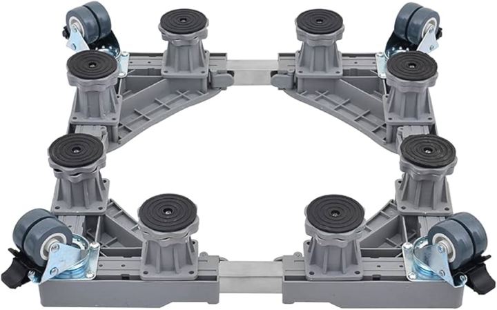 Adjustable%20Iron%20Alloy%20Washing%20Machine%20Stand%20Base%20with%20Brake%20Balance%20Leveling%20for%20Home%20Appliances,%204%20Wheels%20-%20Image%203