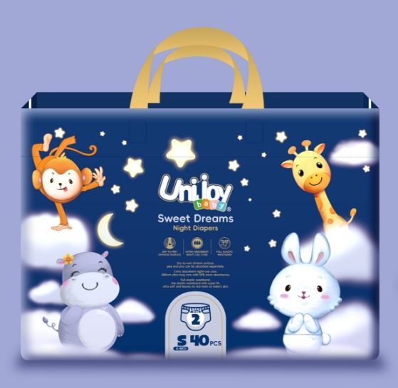 Unijoy Sweet Dreams S size 40pcs Tape Style