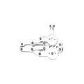 Aluminium Robotic Claw[1 pcs]. 