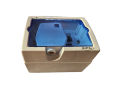 25 Amp Modular AC Socket Box with Single Pole MCB enclosure and Heavy Duty 3 Pin Plug Top. 