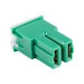 10 x Green 40A Female Plug in Blade PAL Fuse for Car. 