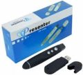 PP-1000 Wireless Presenter with Laser Pointer – USB PowerPoint Clicker, 2.4GHz Remote Control for PPT Slides, Includes Storage Pouch. 