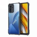 Poco F3 Ipaky Case With Back Transparent Case. 