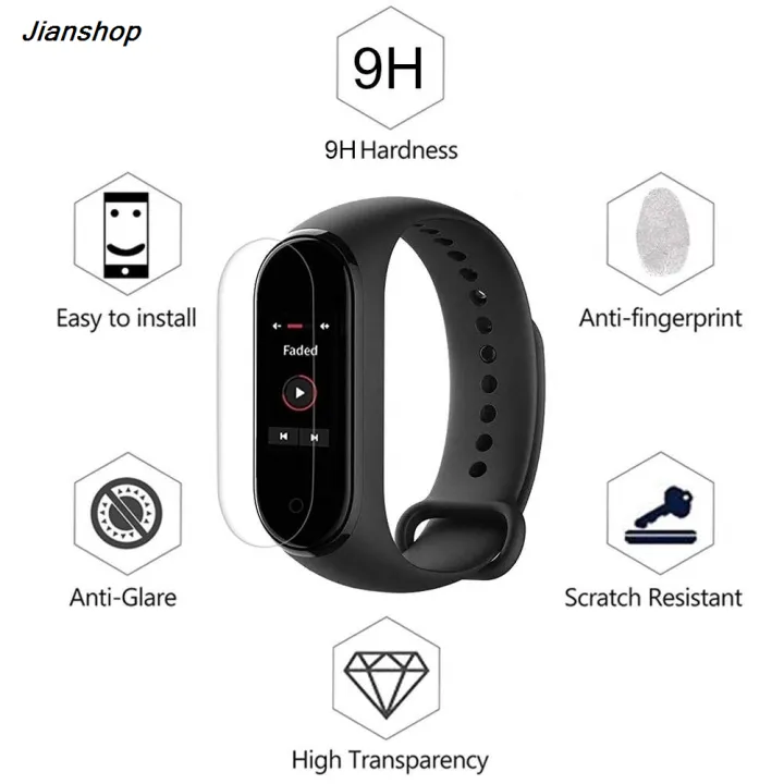 Jianshop%20%E3%80%90LuxeLoom123%E3%80%91Mijobs%20Mi%20Band%203%204%20Screen%20Protector%20Soft%20Film%20For%20Xiaomi%20Bargain%20price%20Mi%20Band%204%203%20Smart%20Bracelet%20Accessories%20Screen%20Permeability%20-%20Image%203
