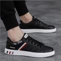 Atozfoothouse Black & White Sneakers Shoes For Men. 