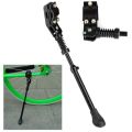 Durable Single Leg Kickstand Universal Mountain Bike Kickstand Aluminum 26cm-36cm Aluminum Bicycle Kick Stand Black Road Bicycle Holder MTB Road. 