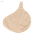 Aweisuan Silicone Breast Forms Protective Cover Soft Cotton Mastectomy Prosthesis Cover Bag for Mastectomy Prosthesis Spiral Type 260g. 