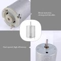 JAERBEE 8000RPM 9V 68mA High Torque Magnetic Cylindrical Mini DC Motor Silver. 