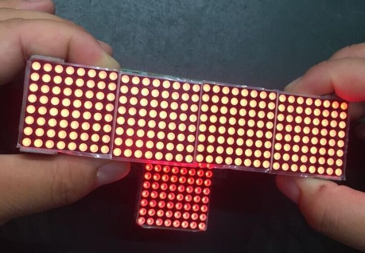 MAX7219%20Dot%20Matrix%20Module%20Microcontroller%20Module%20Control%20Module%20Display%20Module%204%20In%20One%20Display%20With%205P%20Line%20For%20Arduino%20-%20Image%206