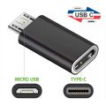 USB Type C To Micro USB Android Adapter Connector -For Smart Phone Tablet Micro USB Male to Type C Female Converter. 