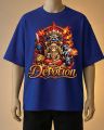 Devotion – Spiritual Devotional Graphic Printed T-Shirt-Brown, Blue, Black, Cream, White, Maroon. 
