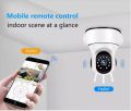 Wifi Smart Net Camera - V380 Phone APP - 720P - Mini IP Camera - Wireless P2P - Security Camera Night Vision - IR Robot Baby Monitor puppy With box. 
