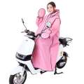 EVA Long Raincoat: Waterproof Zipper Gear for Men & Women. Reusable Poncho with Pants, Portable Outdoor Travel Rain Jacket. 