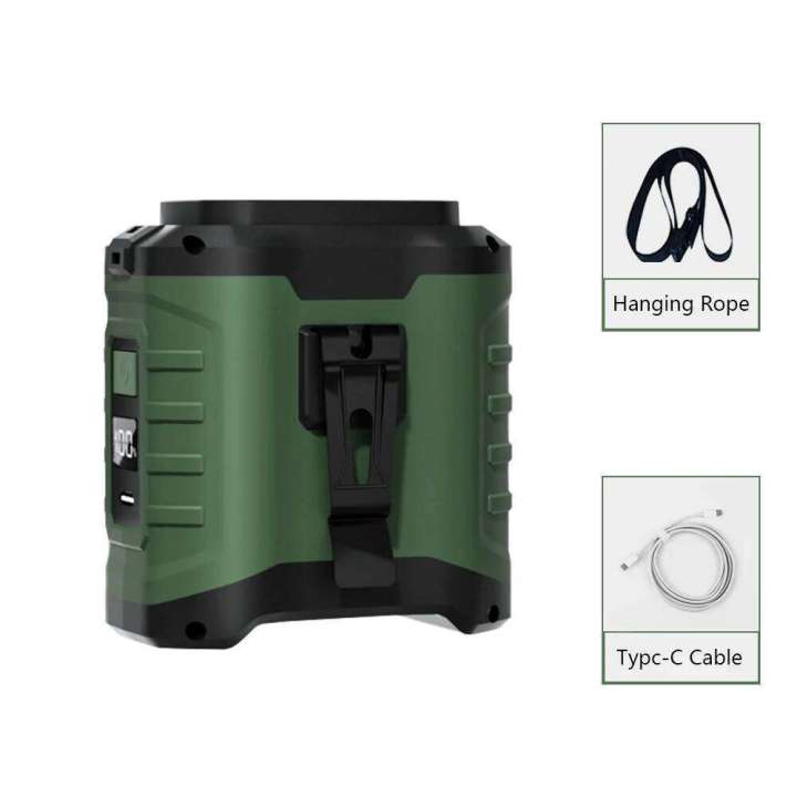 Portable%20Waist%20Hanging%20Neck%20Rechargeable%20Fan%20with%20Power%20Bank%20Digital%20Display%20for%20Sports%20Courier%20Outdoor%20Working%20-%20Image%207