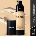 Note Mattifying Extreme Wear Foundation - 01 Beige (35 ml). 