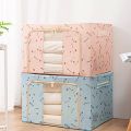 24l Kids Storage Box, Kids Cloth Storage Box For Kid's Clothes, Folding Stackable Clothes Organizer With Metal Frame. 