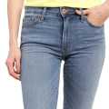 Levi's Mid Rise 712 Slim Straight Fit Jeans For Women A4122-0000. 