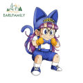 EARLFAMILY 13cm for Arale Fine Decal Vinyl Car Sticker Body Car Bumper Truck Camper Waterproof Sunscreen Decals Custom Printing. 