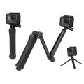3 Way Monopod Grip Tripod Foldable Selfie Stick Stabilizer Mount Holder For Action Camera. 