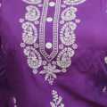 Dark Purple Kurta Suruwal For Women. 