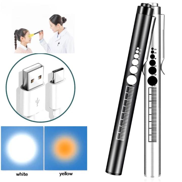 2025 NEW Portable Medical Pen Light Built-In Battery Medical LED ...