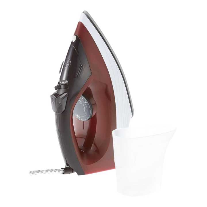 Steam Iron, Ceramic Coated Soleplate With Anti Calc, Drip, Self Clean And Auto Shutoff, Removes Stubborn Creases Quickly Easily X1550-B5