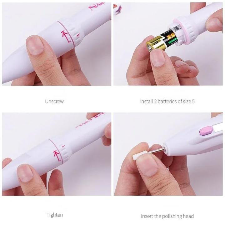 5%20In%201%20Professional%20Electric%20Nail%20Drill%20Kit%20Battery%20Manicure%20Pedicure%20Grinding%20Polishing%20Nail%20Art%20Sanding%20File%20Pen%20Tools%20Machine%20-%20Image%203