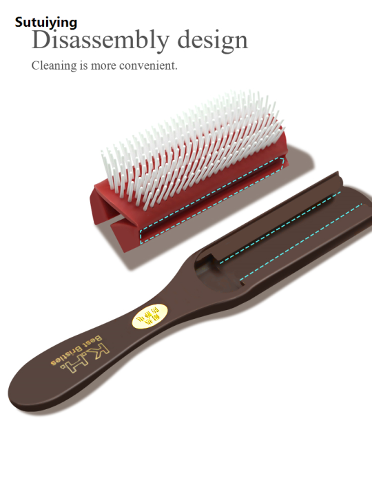 Sutuiying%209-Rows%204%20Color%20Detangling%20Hair%20Brush%20Denman%20Detangler%20Hairbrush%20%E3%80%902025%20Version%E3%80%91%20Scalp%20Massager%20Straight%20Curly%20Wet%20Hair%20Comb%20Salon%20Hairdressing%20-%20Image%203