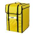 Waterproof Thick Walls Double Compartment Inside Delivery Bag - Yellow Color | Large Size Delivery Bag. 