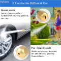Totoro Same Nozzle Fast With 2 No Hose Jet Spray For Garden 2-in-1 High Pressure Luxury Washer Tool Injection Nozzle Power Washer Tool with Connector. 