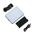 RGB LED Phone Selfie Light RGB Video Fill Light 2000Mah Battery Rechargeable Video Fill Light Portable 3 Lighting Mode Video Light. 