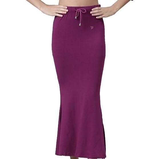 Lycra Saree Shapewear Petticoat for Women, Cotton Blended,Petticoat,Skirts for Women,Shape Wear Dress for Saree