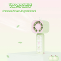 New Quiet Operation Handheld Mini Fan Strong Airflow Lightweight Design High Speed Fan Compact Size Rechargeable Battery Portable Fan Student Use. 