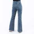 Blue Color Jeans Belly Pant For Women. 