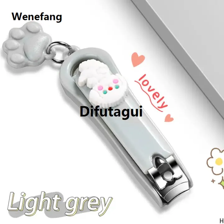 Difutagui%20Mini%20cute%20nail%20clippers%20Nail%20clippers%20Children's%20household%20Luxury%20pliers%20single%20pack%20cartoon%20creative%20folding%20nail%20scissors%20-%20Image%207