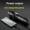 【2025 Version】 Super Powerful LED Flashlight White Laser XHP70 Rechargeable Torch High Power Flashlights COB Light Tactical Waterproof Lantern. 