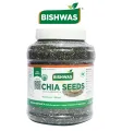 Bishwas Organic Box Chia Seeds - 1 kg (Jar) - Healthy food for eating diet snacks for weight loss.. 
