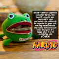 Naruto Anime Frog Purse Wallet Money Bag Pouch Unisex Accessory Cosplay Collectible Item Gift. 