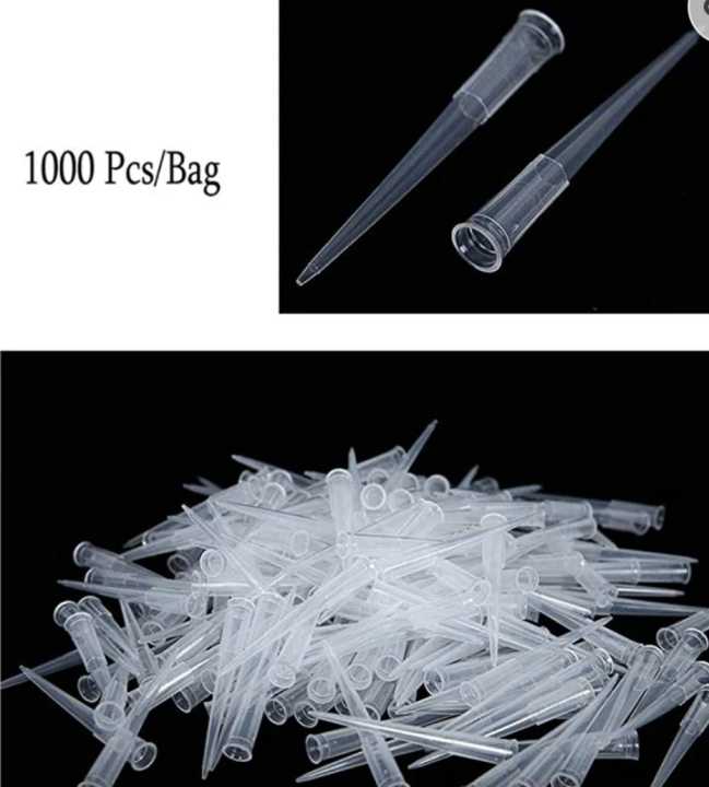 Pack Of 100 Micropipette Tips 200ul Pipette Tips 200ul Graduated For